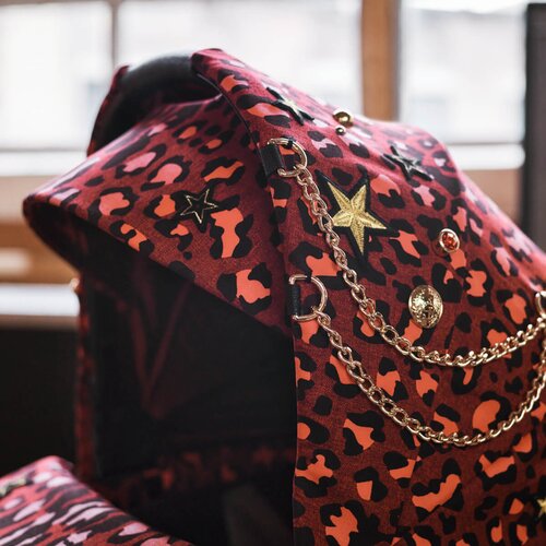 Cybex Ko&amp;scaron;ara za voziček Priam 4.0 platinum rockstar alec v&amp;ouml;lkel Slike