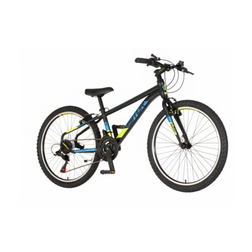 Visitor bicikl radiance 24&amp;quot; crno žuti Slike
