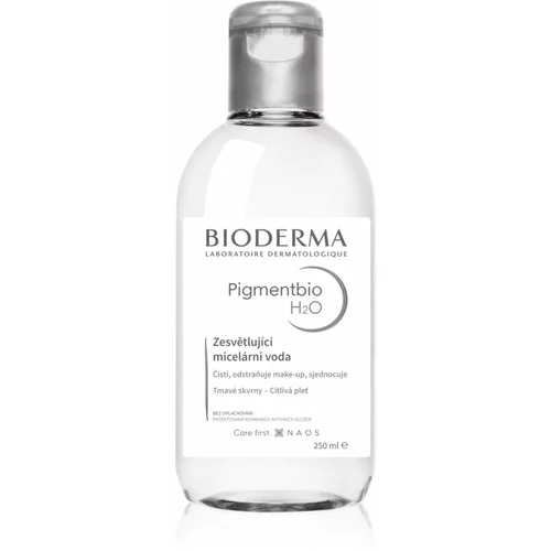 Bioderma Pigmentbio H2O nježna micelarna voda za čišćenje protiv tamnih mrlja 250 ml