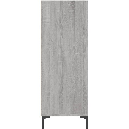  Komoda boja hrasta sonome 34,5x32,5x90 cm konstruirano drvo Siva Slike