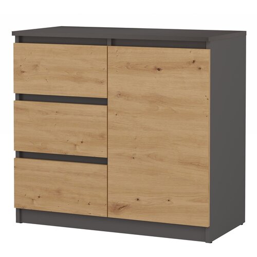 Shumee Komoda Malwa 1D3S ANTRACIT ARTISAN, (21560250) Cene