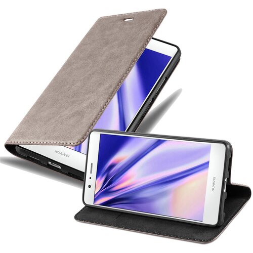 Cadorabo Huawei P9 LITE 2016/G9 LITE v kavovinsko rdeča - Za&scaron;čitni ovitek z magnetnim zapiranjem, stoječo funkcijo in režo za kartice, (20549393) Cene