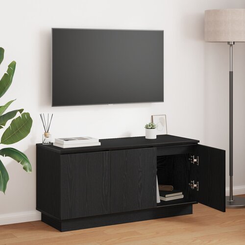 VidaXL TV ormarić Crni 100x38x49 cm Konstruirano drvo Slike