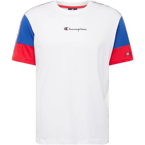 Champion Authentic Athletic Apparel Majica mornarska / ognjeno rdeča / bela