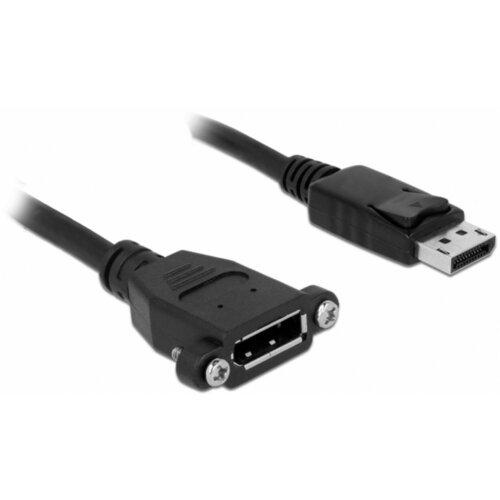 Delock displayport podaljšek 1m 4K 60Hz črn vgradni Cene