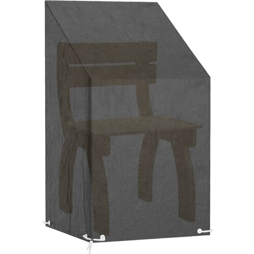Maison Chic Prevleka za zunanjo pohi&amp;scaron;tvo - Prevleka za vrtne stole 8 obročkov 65x65x80/120 cm polietilen, (21795675) Slike
