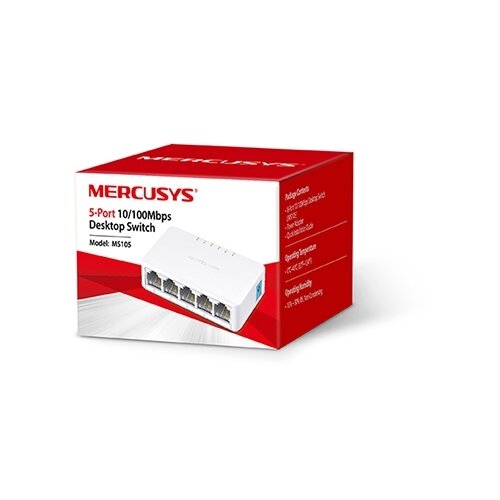 Mercusys SWITCH 5 portni 10/100 MS105 Cijene