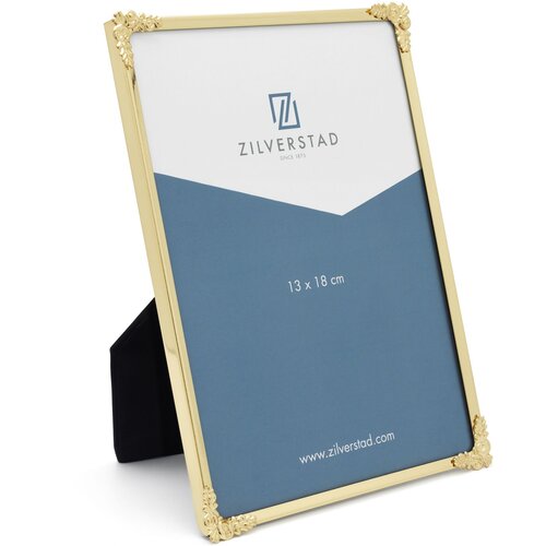 Zilverstad decora 13x18 metal portrait golden 6152931 Slike