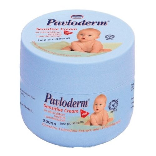 Pavloderm krema za bebe, osetljiva, 200 ml Slike