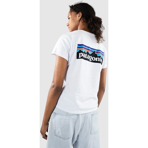 Patagonia P-6 Logo Responsibili T-shirt white Slike