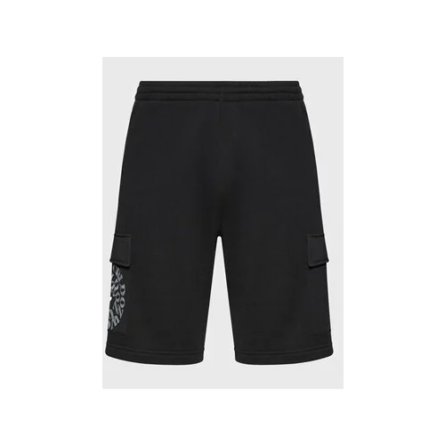 Adidas Športne kratke hlače Graphic Ozworld HL9257 Črna Regular Fit