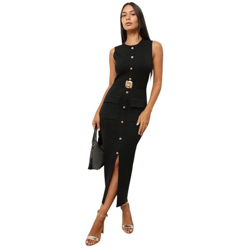 La Modeuse Dolge obleke 75970_P179872 Črna Slike