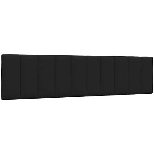  Krevet s madracem crni 200x200 cm od tkanine Slike