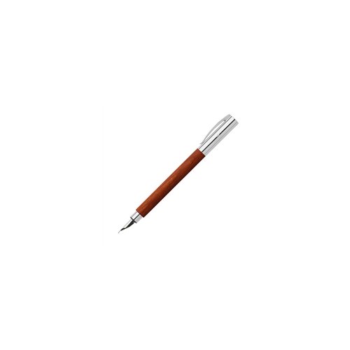 Faber-Castell Nalivpero Ambition Pearwood M, crveno Slike