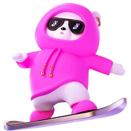  auto igracka jwd snowboard teddy, roze Cene