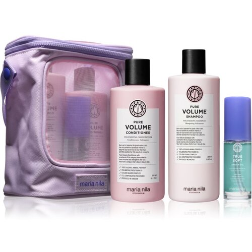 Maria Nila Pure Volume Beauty Bag poklon set za volumen kose Slike