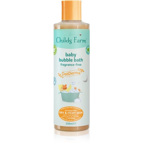 Childs Farm OatDerma Baby Bubble Bath kupka s mjehurićima i gel za kupanje bez parfema za djecu 250 ml Slike