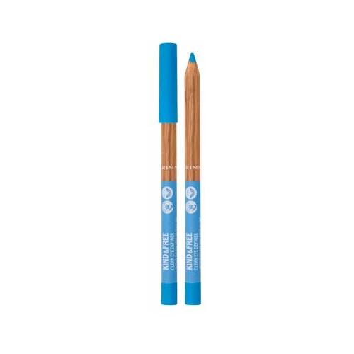 Rimmel London Kind & Free Clean Eye Definer svinčnik za oči 1,1 g odtenek 006 Anime Blue