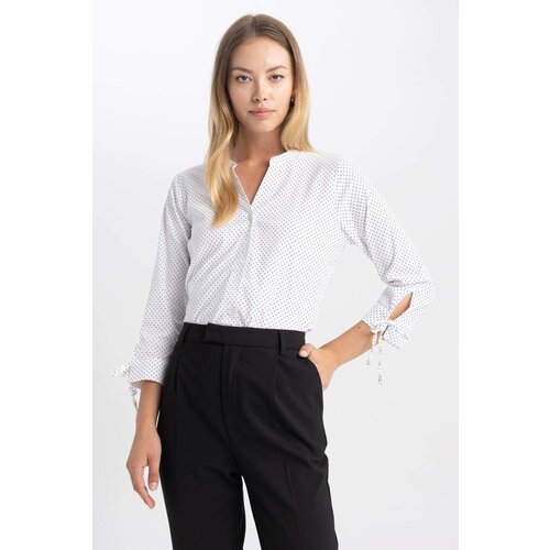 Defacto Slim Fit Long Sleeve Shirt Slike