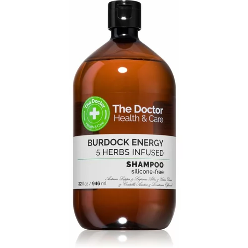 The Doctor Burdock Energy 5 Herbs Infused šampon za okrepitev las 946 ml