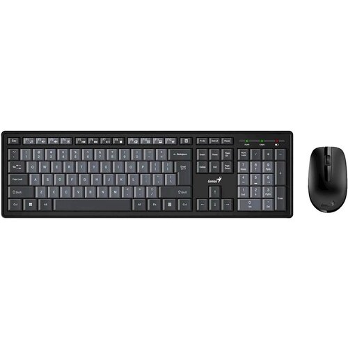 Genius Smart KM-8200 Wireless USB US crna tastatura + miš Cene