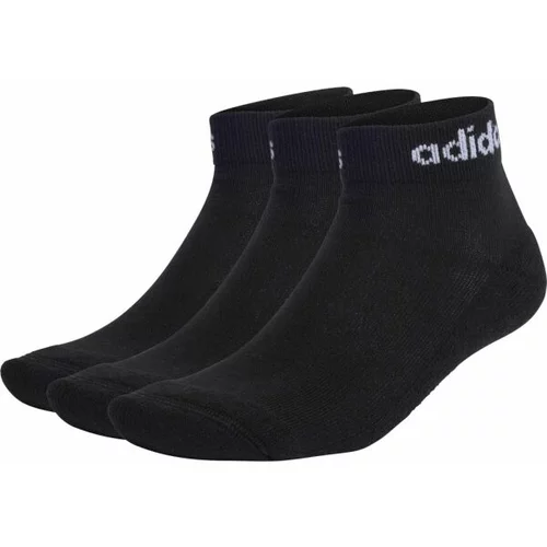 Adidas C LIN ANKLE 3P Stopalice, crna, veličina