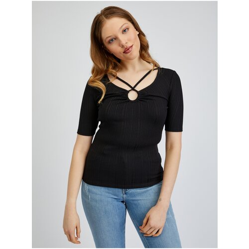 Orsay Black Womens T-Shirt - Women Slike