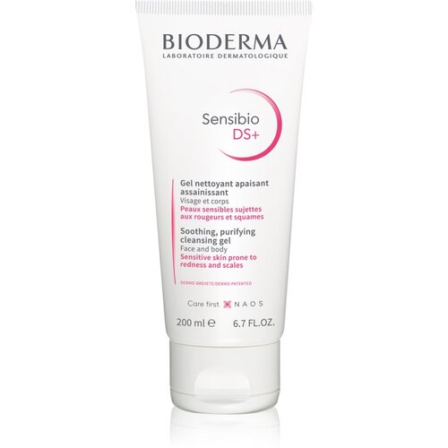 Bioderma sensibio ds+ cleansing gel gel za nadraženu kožu 200 ml za žene Slike