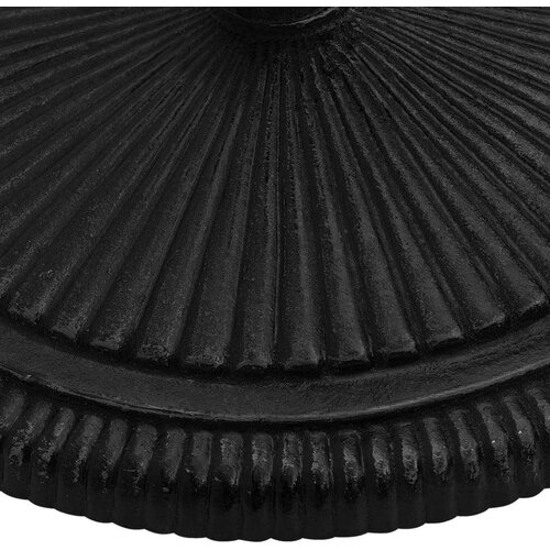 VidaXL Stalak za suncobran crni 45 x 45 x 30 cm od lijevanog željeza Slike