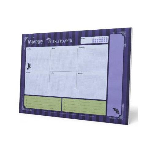 Grupo Erik Editores S. L. Wednesday - Stoni planer A4 - Wednesday Slike