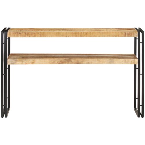 Maison Chic konzolna miza - miza ob steni 120x30x75 cm robusten mangov les, (21786591) Cene