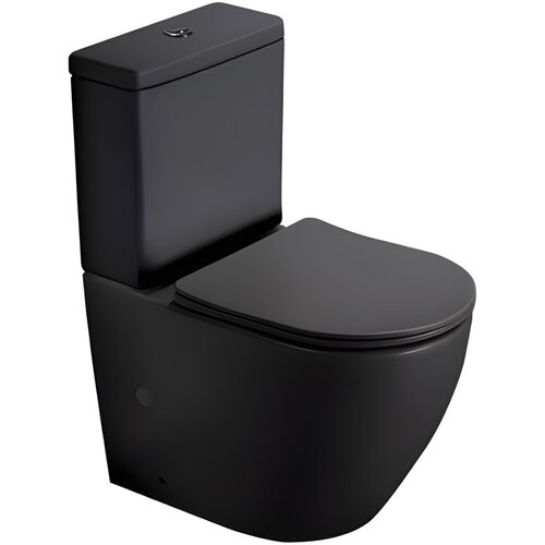 Hidrosan VICTORIA Monoblok univerzalni sa Soft close daskom crni mat Slike