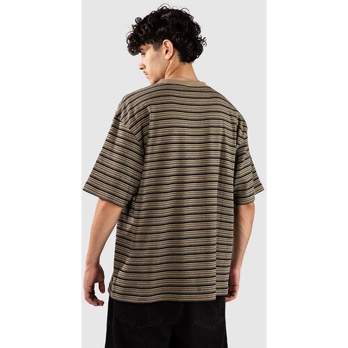 Empyre Bulletproof Stripe T-Shirt muted green Slike