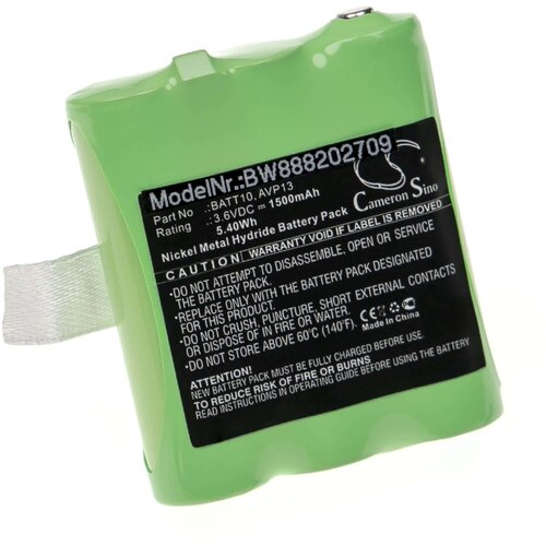 VHBW Baterija za Midland T71 / T75 / T77, 1500 mAh Slike