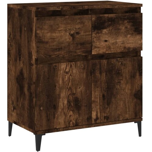 Maison Chic Komoda - Predalnik dimljeni hrast 60x35x70 cm inženirski les, (21718490) Slike