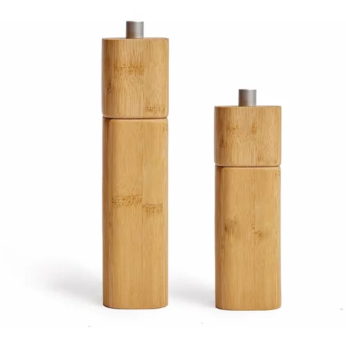 Bonami Essentials Komplet mlinova za papar i sol od bambusa 2 kom –