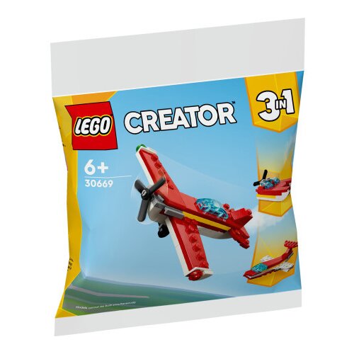 Lego Creator 3in1 30669 Ikonsko rdeče letalo Cene