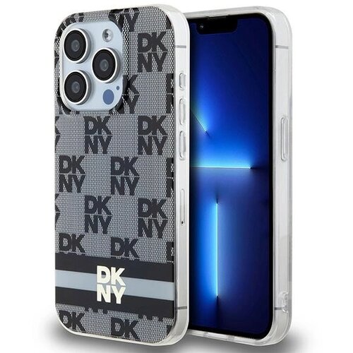 Dkny OVITEK V KARIRANEM MONO VZORCU MAGSAFE ZA IPHONE 13 PRO 13 ČRN, (21899297) Cene