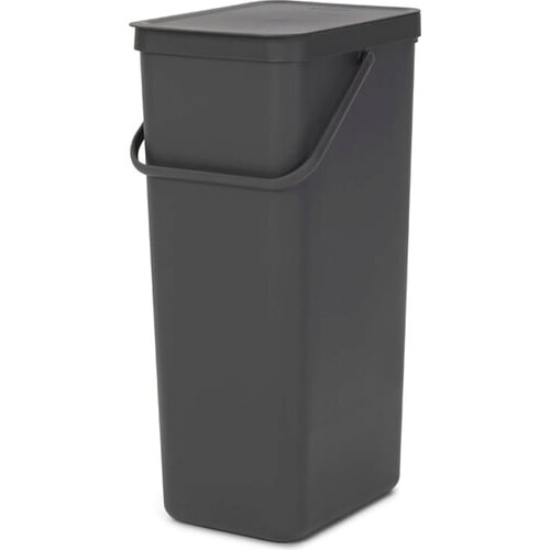 Brabantia Koš Sort & Go Recycling 40 L - Grey Cene