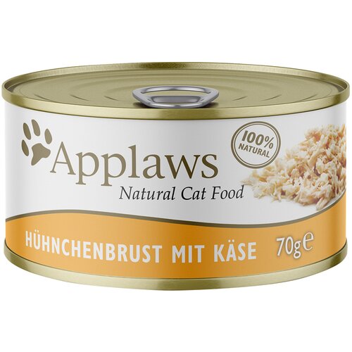 Applaws Ekonomično pakiranje u juhi 24 x 70 g - Pileća prsa i sir Slike