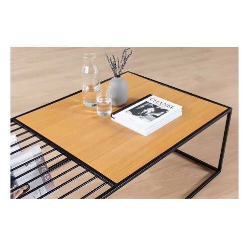 Woody Fashion Club stol Riley, 120x40x40 cm, Bež-crni Cijene