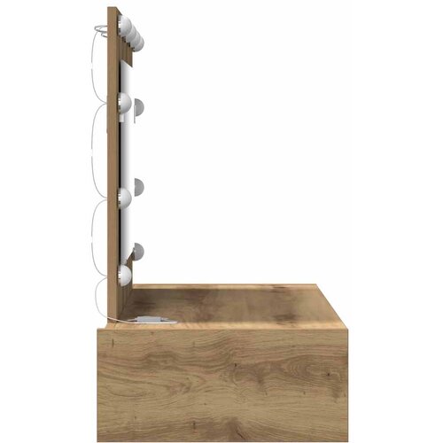  Toaletni stol Smeđa 83 x 40 x 70 cm Konstruirano drvo Slike
