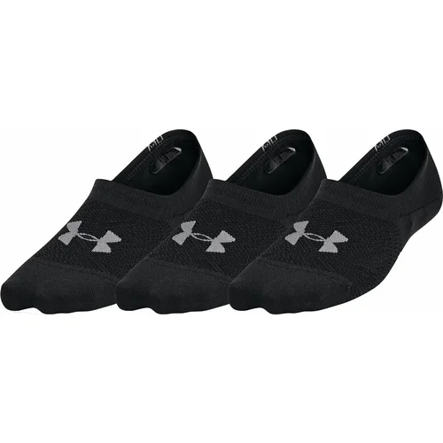 Under Armour Women's UA Breathe Lite Ultra Low Socks 3-Pack Black/Pitch Gray S