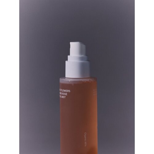 Whamisa Organic Flowers Damask Rose Petal Mist hidratantna magla s umirujućim djelovanjem 100 ml Slike
