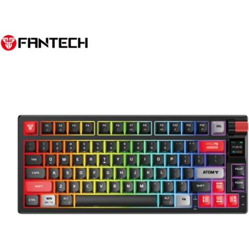 Oblivion gaming oprema tastatura mehanicka gaming fantech MK917 rgb atom PRO79 wireless crna (blue switch) Cene