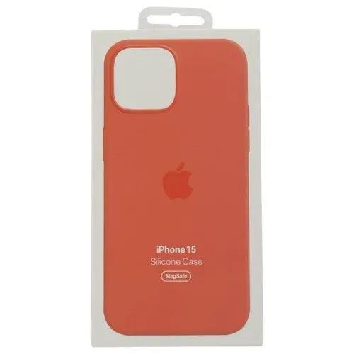  Silicone Case Magsafe za iPhone 15 crvena