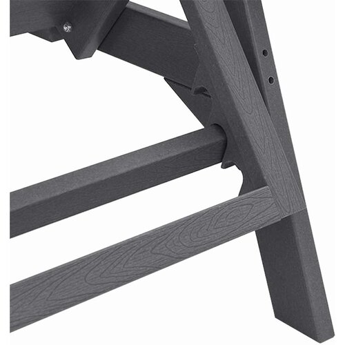  Ležaljka Svijetlo siva 195,5 x 53 x 98,5 cm HDPE Slike