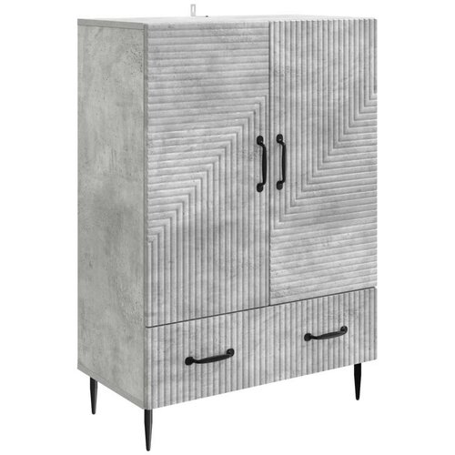  Kreveta Betonska siva 66 x 34 5 x 95 cm Konstruirano drvo - Betonska siva Cene