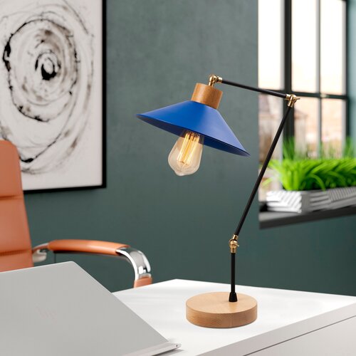 Hanah home stona lampa E27 Socket, Plava Cene