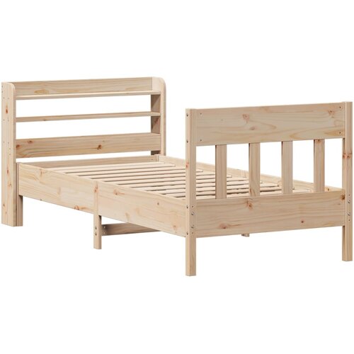  Okvir kreveta bez madraca 90 x 200 cm od masivne borovine Slike